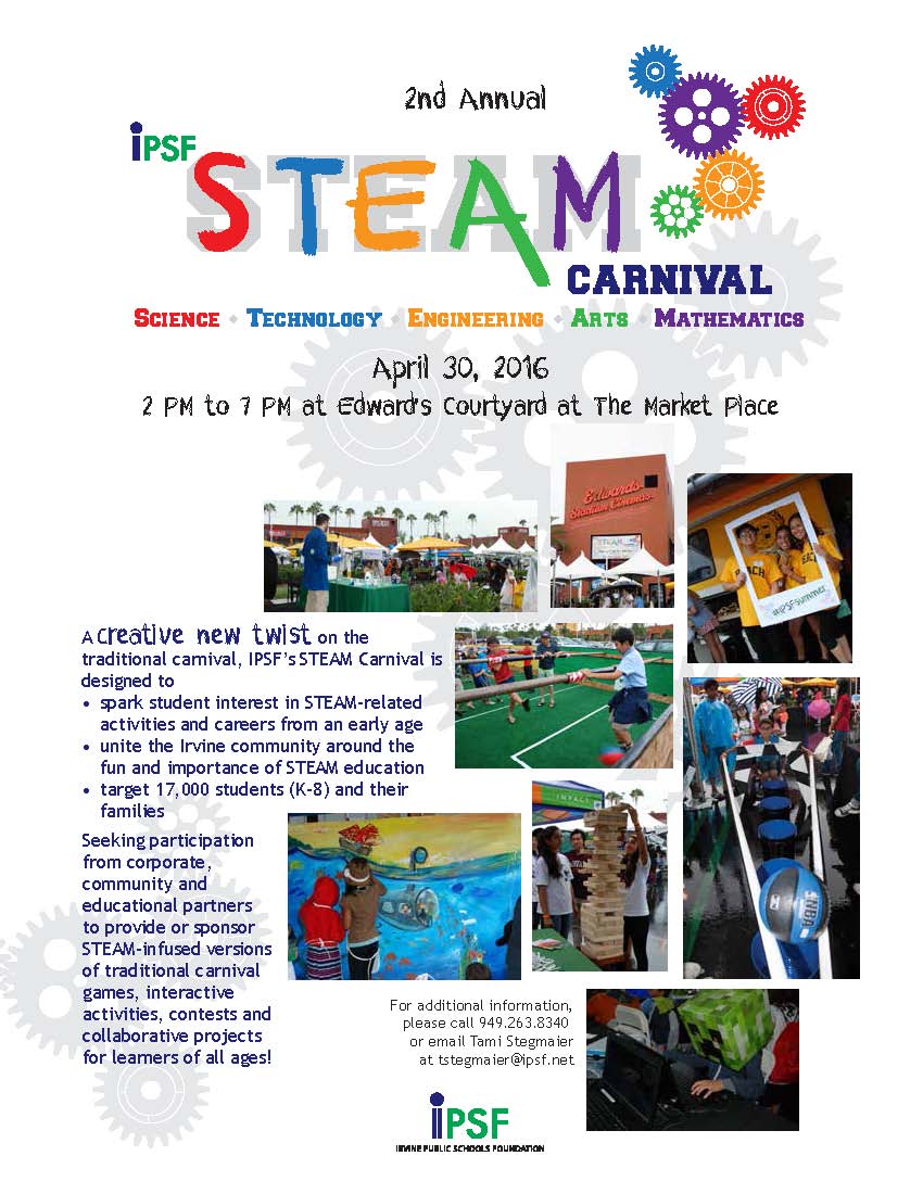 STEAM Carnival in IrvineIT Training, Testing and Consulting Services